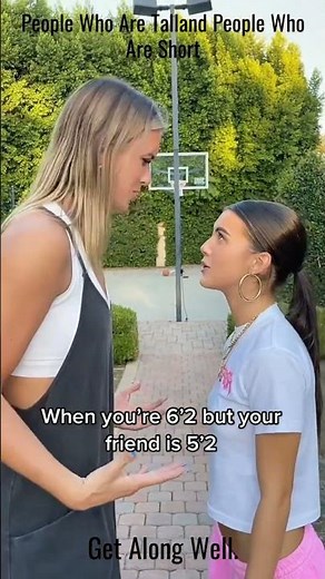 Height Comparison funny tiktok #shorts #tall #tallgirls #tallwomen