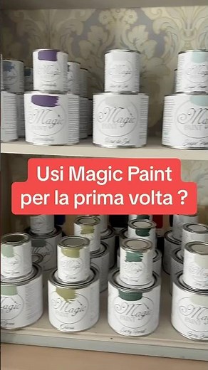 Using Magic Paint for the first time? #magicpaint #chalkpaint #diy #homedecor #tutorial #howto