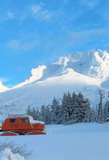 Experience Fresh Snow at Timberline Lodge