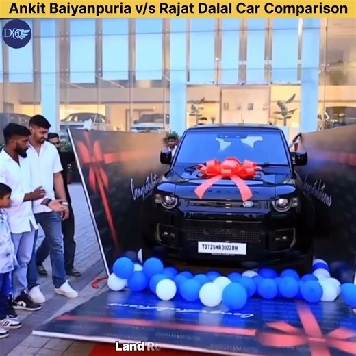 Ankit Baiyanpuriya v/s Rajat Dalal Car Comparison #shorts |‪@DK01INFO‬