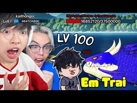 Kairon Phong Cận CÂU CÁ VẠN CÂN #2 | Em Trai LV 100 ĐIÊN VL 😱