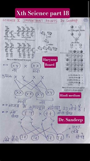 class 10 science part 18 hindi medium revision notes Haryana board