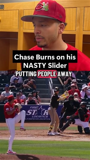 "I KNOW I have good stuff! It's just being able to control it" - Chase Burns #cincinnatireds