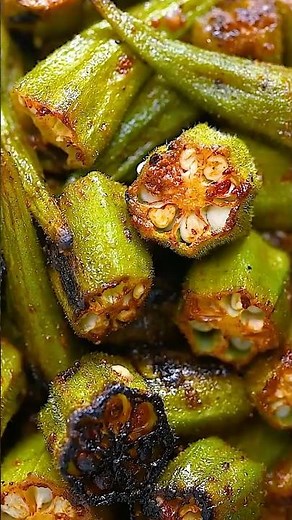 Easy Garlic Roasted Okra (15-Minute Recipe) 🧄✨