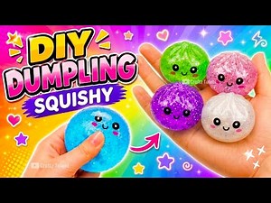DIY viral mystery dumpling making at home /crafts to do when your bored with paper /easy paper craft
