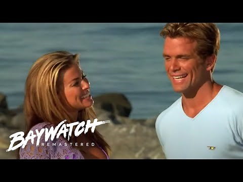 Flirting On The Rocks! LANI MCKENZIE MAKES HER MOVE ON SINGLE MATT! Baywatch Remastered