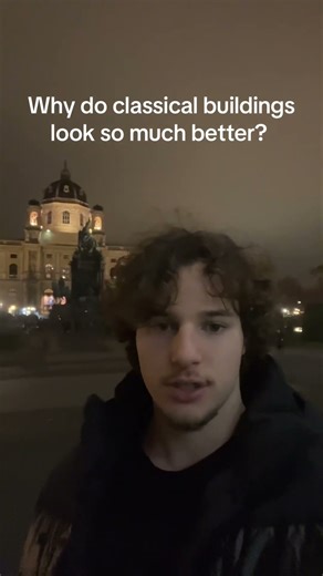 Why do classical buildings look so much better, despite being several hundred years older?