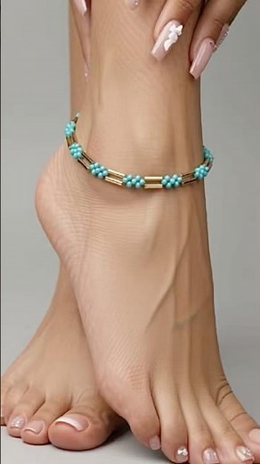 bracelet making. ANCKLE bracelet. beaded necklace. jewelry with beads. #bracelet #jewelry #beading