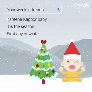 A few days before Christmas, on a cold winter day, a royal baby was born. #GoogleTrends | Google