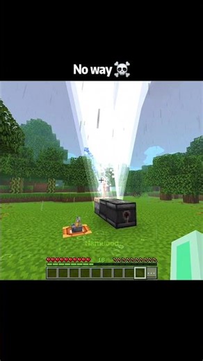 Minecraft lightening hack moment