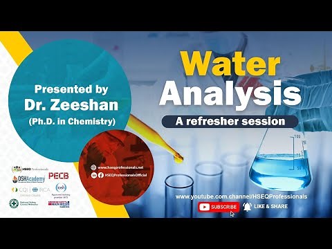 Water Analysis - Chemical and Physical Testing