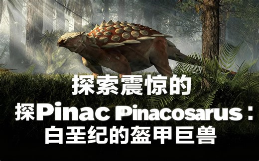 [中配]探索震惊的Pinacosaurus：白垩纪的盔甲巨兽 - Dinosaur Discovery