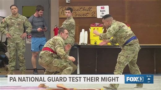 Pa. National Guard hosts 2-day fighting tournament
