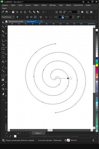 Tutorial de Corel Draw para iniciantes #shorts