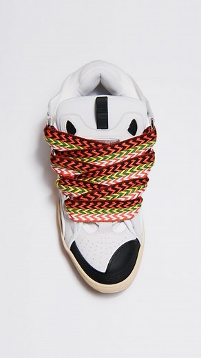 A bold classic freshly reimagined: the iconic LANVIN CURB sneaker. #LANVIN | LANVIN