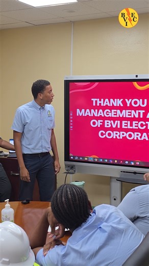 🎥 WATCH NOW: Future Leaders Take the Spotlight! The BVI Electricity Corporation (BVIEC) is proud to share highlights from the inspiring presentations delivered by the Elmore Stoutt High School (ESHS) students who recently completed our first Job Training Mentorship Programme. Over two impactful weeks, these six bright minds immersed themselves in departments across the Corporation—from Transmission and Distribution to Finance and Generation—guided by dedicated BVIEC mentors. During the closing 