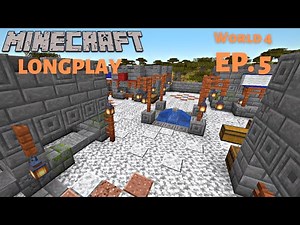 Minecraft Survival Longplay 1.19 - Episode 5 - Finishing The Interior Of The Market (No Commentary)