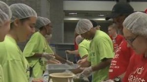 Kids Against Hunger packs 1 million meals for the hungry