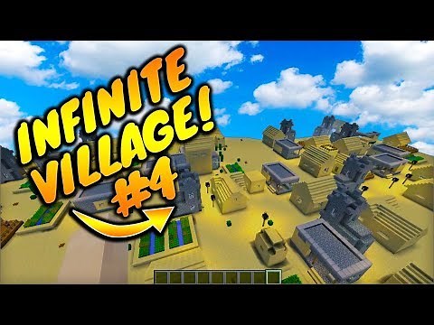 How to create a new world with infinite village - Infinite village seed - Minecraft