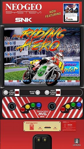 (1990) Riding Hero [Europe][MVS][MVS Arcade Cabinet]
