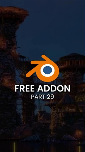 ARTINVADER on Instagram: "FREE Blender Addon – Turn your 3D scenes into detailed architectural renders using the Blender BagaPie Modifier! Credits to the addon creator: Baga #blender #blender3d #B3D #BlenderTutorial #blenderaddon"