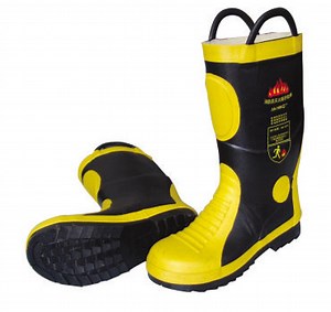 [Hot Item] En Standard Fire Fighting Boots / Fire Resistant Safety Boots for Fireman Working