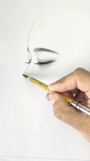 3M views · 45K reactions | Drawing girl Easy - Drawing tutorial #art #drawing | Viata sanatoasa 76 | Facebook