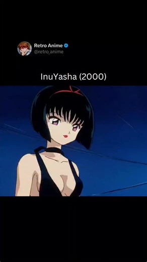 Retro Anime on Instagram: "InuYasha (2000) - Anime: InuYasha Aired: 2000 Genre: Action, Adventure, Fantasy, Romance Creator: Rumiko Takahashi Studio: Sunrise Set in Japan’s Sengoku era, InuYasha follows Kagome Higurashi, a modern schoolgirl who is pulled into the past and teams up with the half-demon InuYasha to recover the shattered Shikon Jewel. Along the journey, they face powerful demons, rival clans, and inner conflicts—exploring fate, love, revenge, and the struggle between human and demon