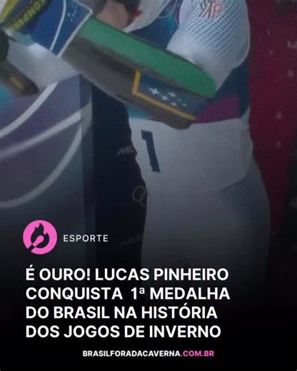 BFC l Jornalismo de Conexão | O Brasil escreveu um capítulo histórico nos Jogos Olímpicos de Inverno, disputados em Milão-Cortina, na Itália, com o ouro conquistado por... | Instagram