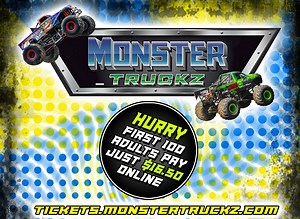 26 reactions · 3 comments | Millville NJ - MONSTER TRUCKZ CHAOS TOUR...
