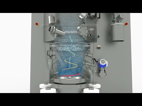 Romaco Innojet IFT Fluid Bed Dryer