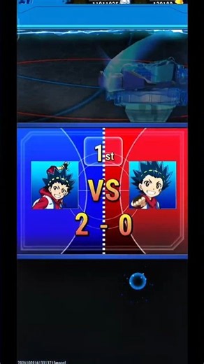 BEYBLADE BURST RIVALS | VALT vs VALT 🔥 4/0 | #beyblade #shorts