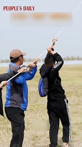A colossal 175-meter-long dragon kite soars high into the sky over Weifang, a city in E China's Shandong known as kite capital of the world. This extraordinary kite demands a skilled team to work together in harmony. | People's Daily, China