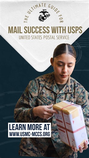 Smooth post office visits, yes please! ✉️ 📬 The ultimate guide for Mail Success with USPS is available now 👉 http://ms.spr.ly/6187smdcc | MCCS Camp Pendleton