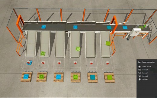 Factory IO 基于PLC的物料分拣视觉控制