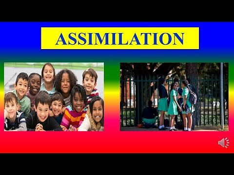 ASSIMILATION - meaning ,definition , factors influencing - - Sociology