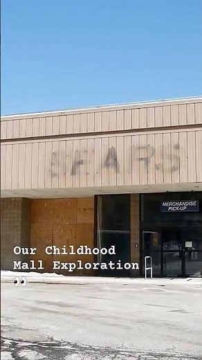 Exploring Our Childhood Abandoned Mall 👀 - Full Video On Channel #abandoned #sad #90s #2000s