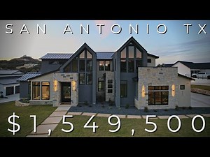 Inside $1,500,000 Modern Two Story Custom Home in San Antonio | Texas Custom Homes