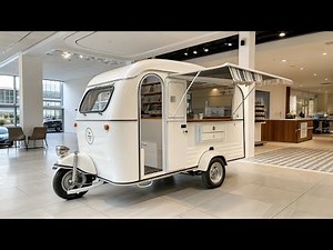 Tiny Retro Camper Tricycle 2026 – Vintage Style Micro Camper with Modern Urban Freedom