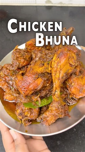 Chicken bhuna recipe #food #homemade #chicken #trending