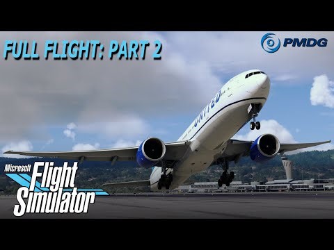 How to fly PMDG 777 DETAILED CHECKLIST - MSFS Beginner - Part 2 - Taxi, Take-off, Climb, Auto-Cruise