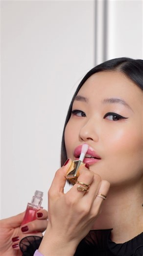 23K views · 481 reactions | The most caring kiss for Lipstick Day. Say yes to delicious glazed shine with a swipe of KissKiss Bee Glow Oil in 258 – Rose Glow, to tint, plump and nourish lips. — #GuerlainMakeUp #LipstickOfTheDay #LipstickLovers #LipstickDay #LipGloss #HoneyGlazed | Guerlain | Facebook