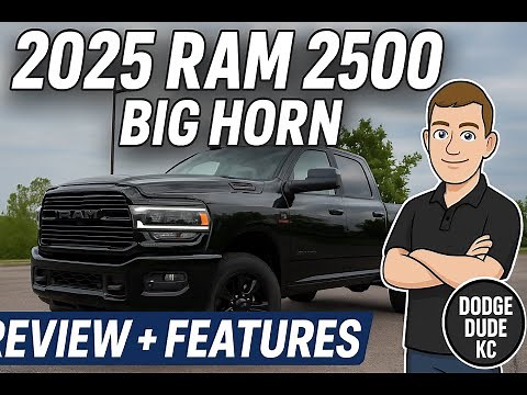 2025 Ram 2500 Big Horn Review | Cummins Diesel, Tech & Upgrades Breakdown