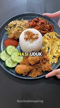 Sejarah Nasi Uduk, Nasi Santan Aromatik Khas Jakarta #kuliner #betawi #jakarta #nasiuduk #makanan