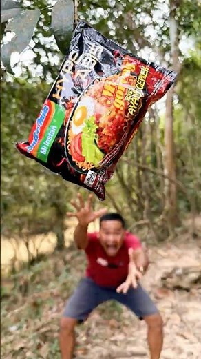 Noodle Eating Hacks for Survival in the Forest
