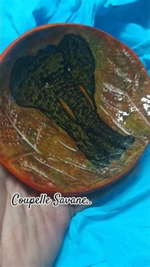 Coupelle Savane éléphant #fimo #accessorie #polymer #art #handmade #accessories