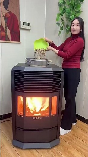 IronCup 2025PEL Pellet Heating Stove | High-Efficiency Pellet Stove for Winter Home Heating