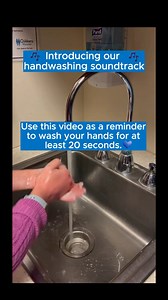 Introducing our handwashing soundtrack 🎶🎵 Wash your hands to this beat for at least 20 seconds with soap and warm water to avoid the spread of viruses. And save this video for later to help you and your family remember all the ways to stay healthy this viral season. #AtEveryTurn 💙 | Children's Wisconsin