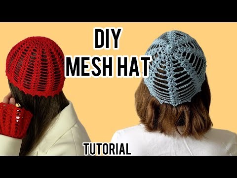This Trendy Crochet Mesh Hat Is So Easy to Make!