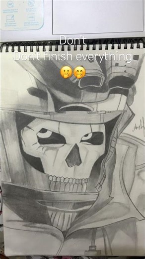 Ghost from cod drawing #drawing